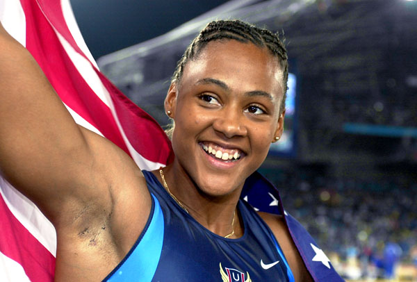 Marion Jones.