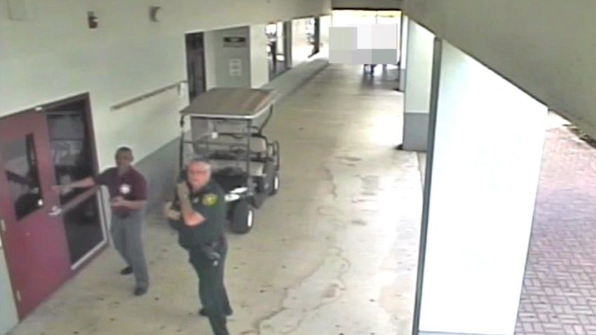 Surveillance Video Released From Parkland School Tragedy Shows Moments After First Shots Nbc 