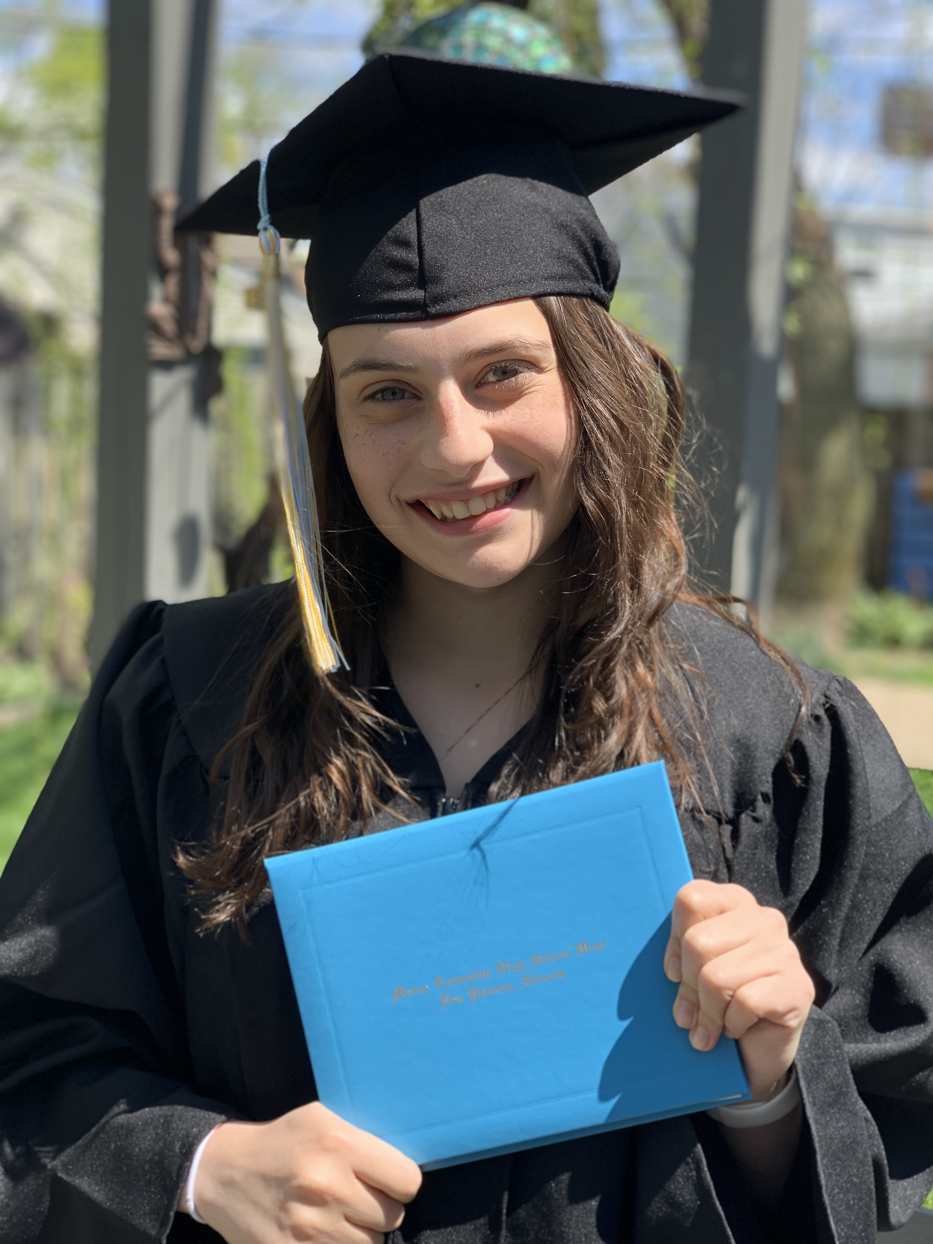 Lena Albo<br>Maine West High School<br>Attending Illinois State University this fall majoring in Education