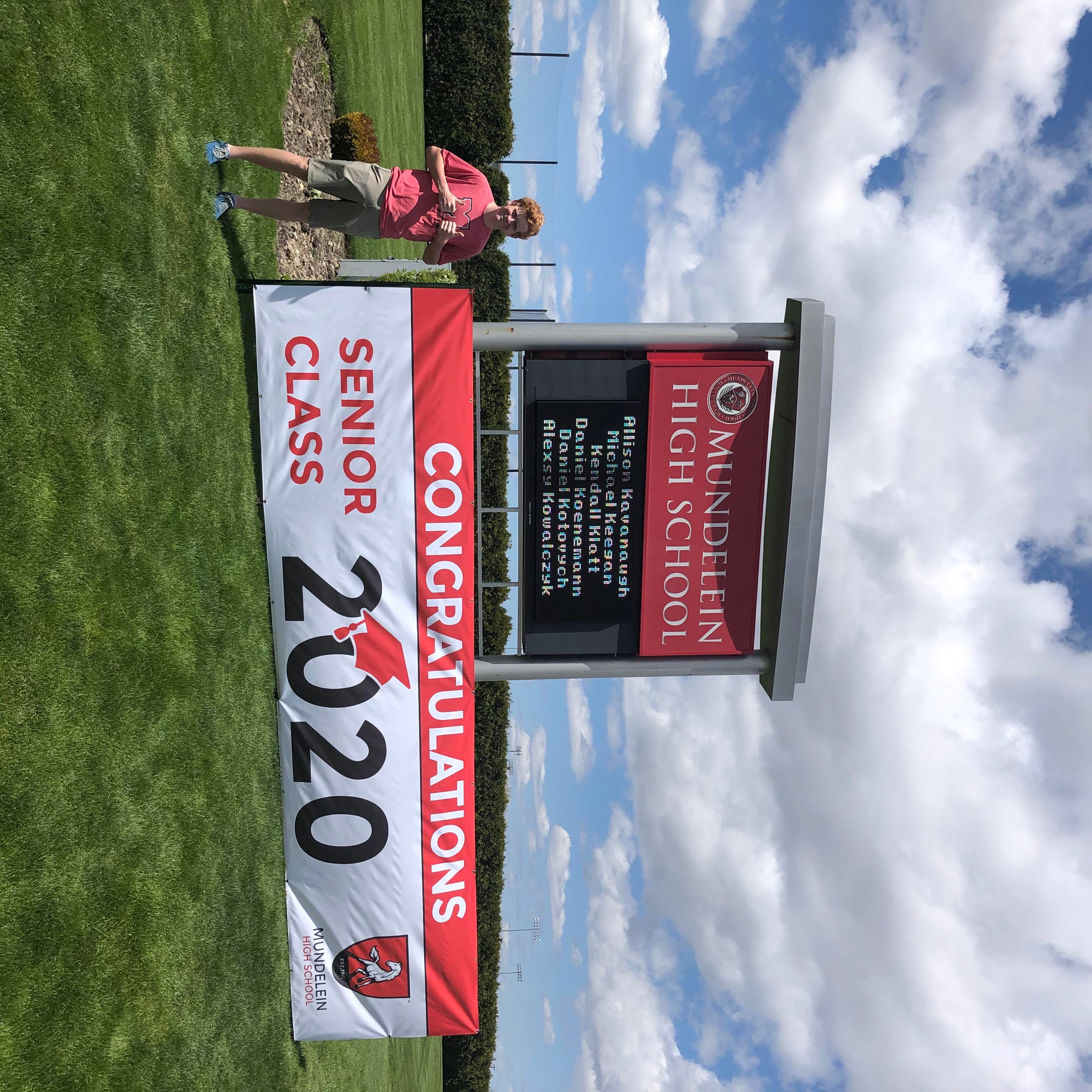 Michael Keegan <br>Mundelein High School<br>Attending Milwaukee School of Engineering (MSOE), majoring in Civil Engineering and running cross country