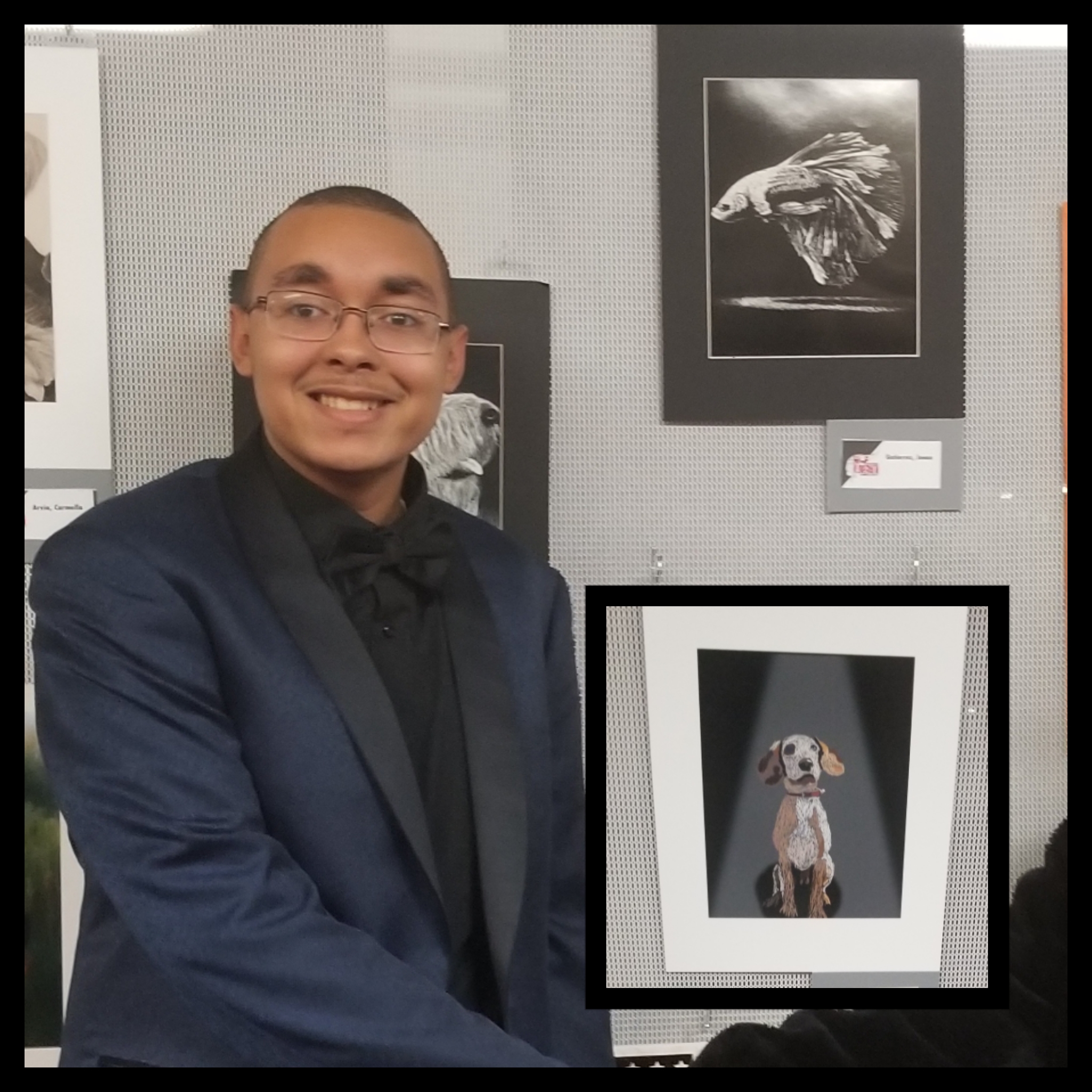 Bryant Vasquez Jr. Bryant <br>Homewood-Flossmoor High School<br>National Arts Honor Society (NAHS)