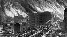 1871 great fire of chicago