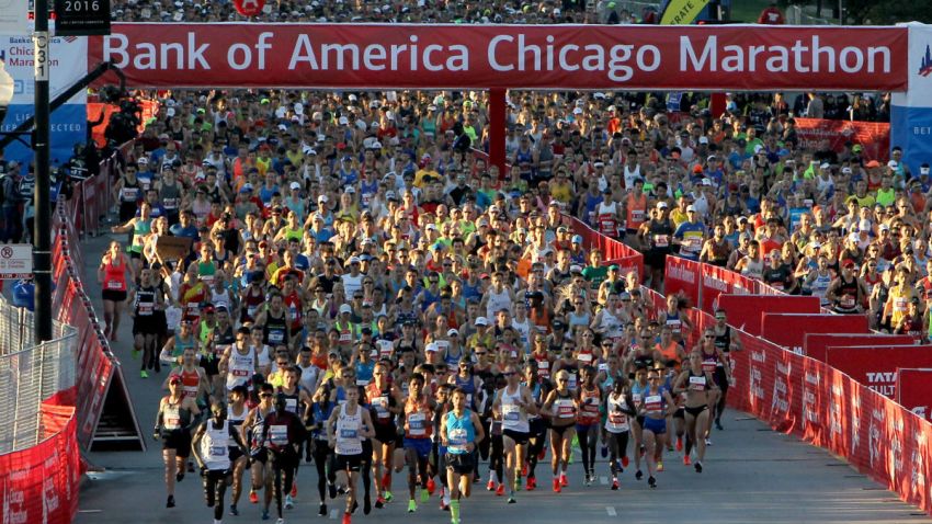2017 chicago marathon getty