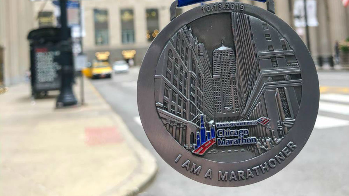 Bank of America Chicago Marathon Unveils 2019 Medal NBC Chicago