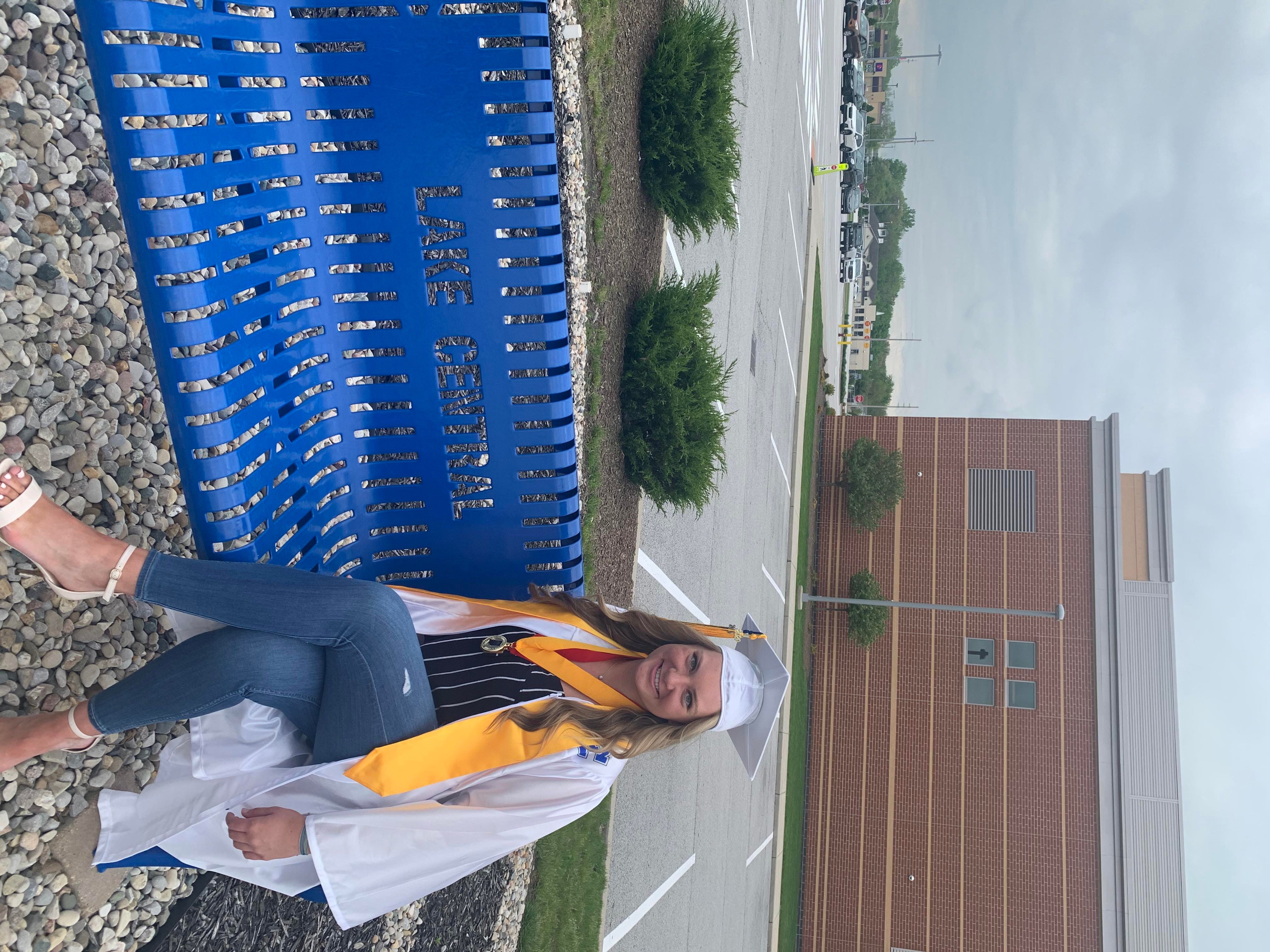 Morgan Hoppe<br />
Lake Central High School<br />
Heading to University of Charleston