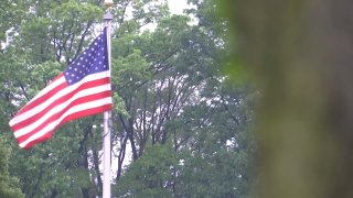 American Flag Sabold Elementary School