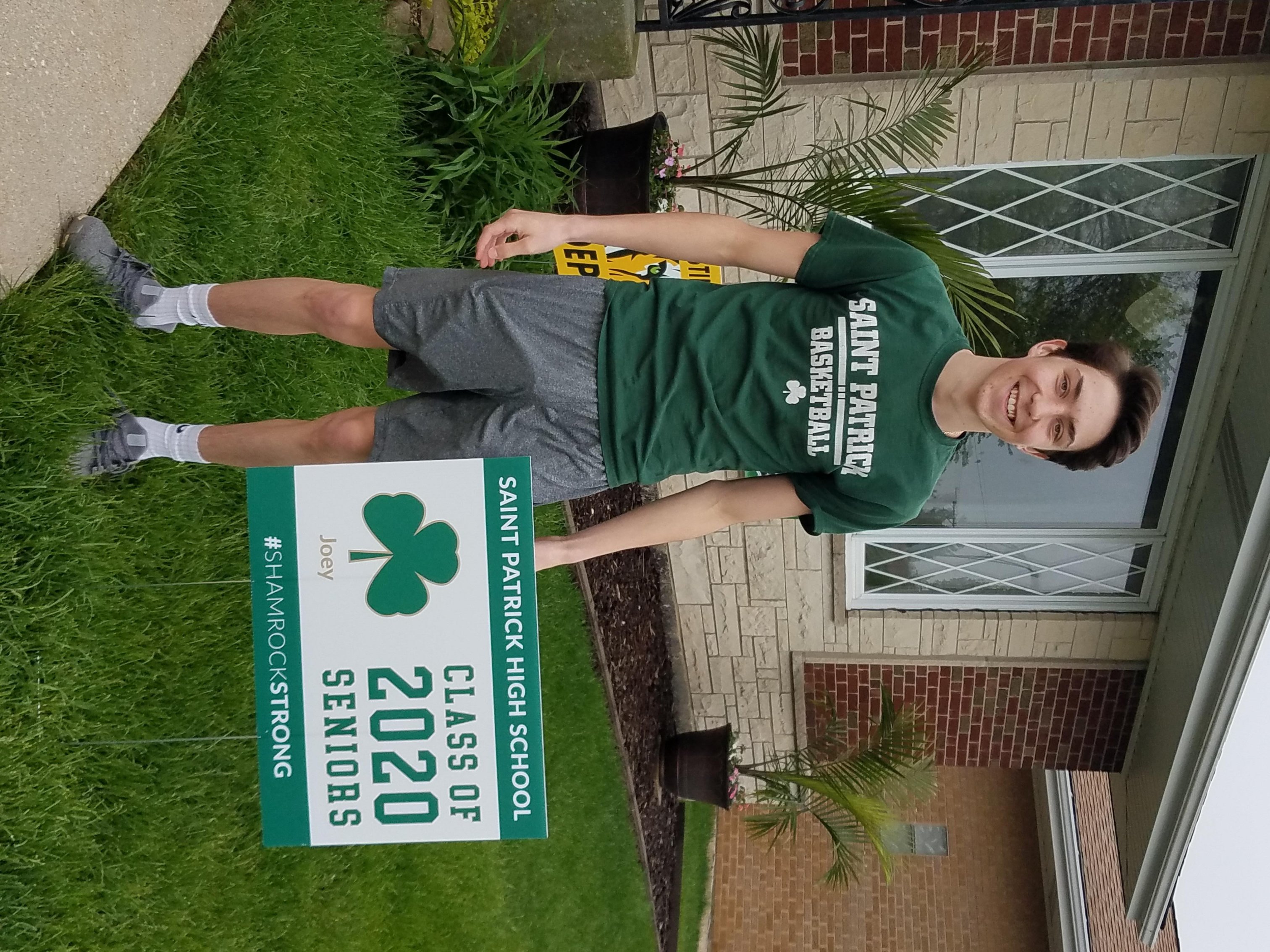 Joey Thome<br>St. Patrick High School<br>Attending DePauw University