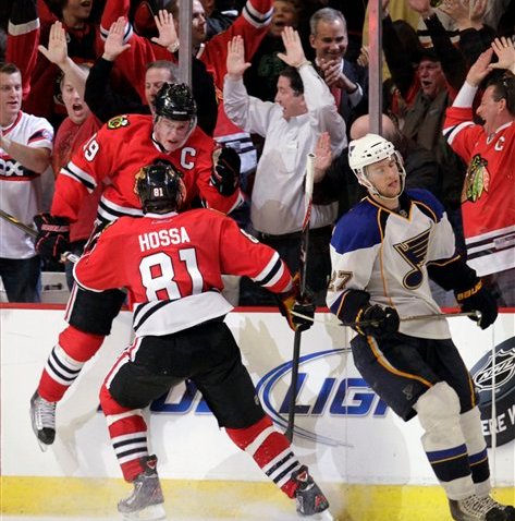Blues Blackhawks Hockey