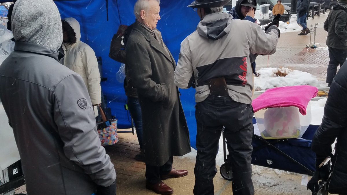 This Looks Familiar: Bill Murray Spotted in Woodstock Where ‘Groundhog