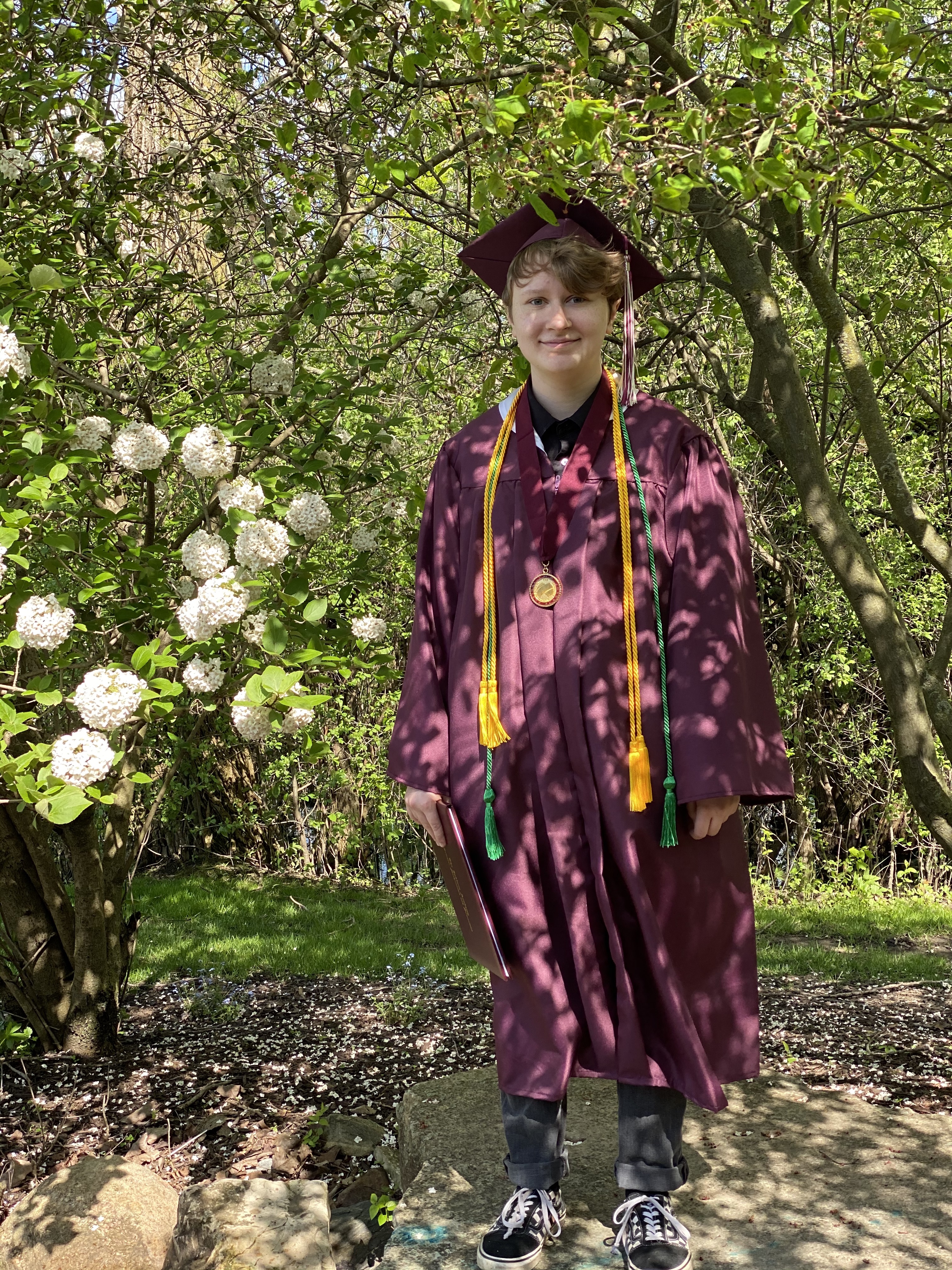 Finley Bensley<br>Indiana Academy for Science, Mathematics and Humanities<br>Headed to Ball State University in the Fall<br>