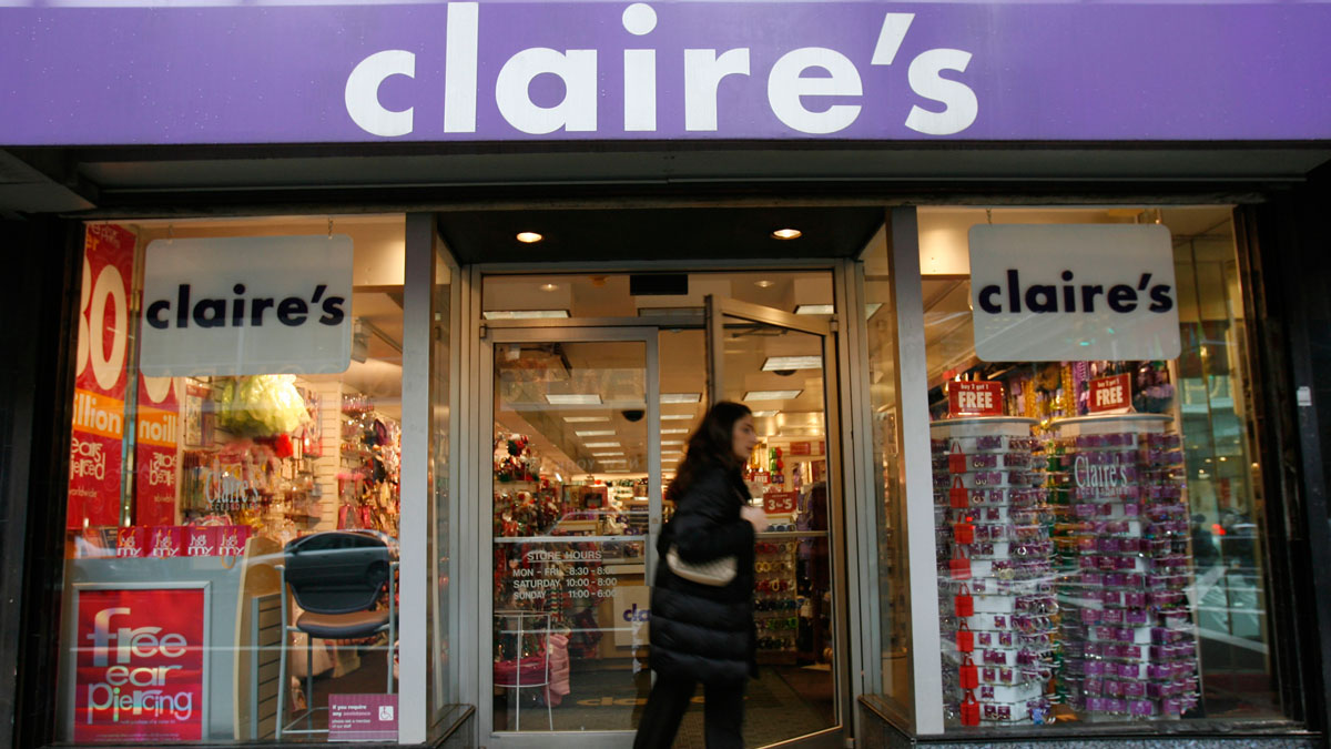 Claire’s files for for bankruptcy for second time since 2018 NBC Chicago
