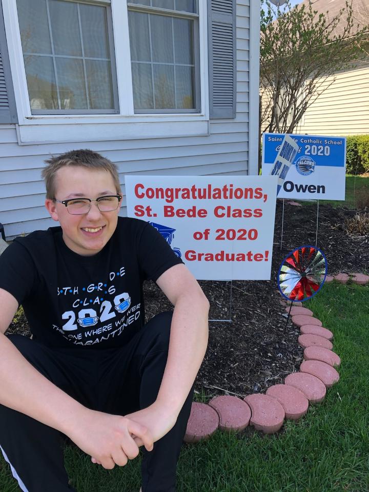 Owen Ziemba<br>St Bede School in Ingleside, Il<br>Attending Carmel High School