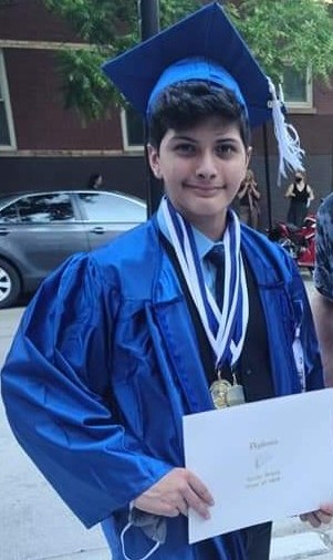 Giovanni Samayoa <br />
8th Grade Graduate Goethe Elementary School
