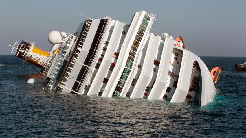 Italy Cruise Aground