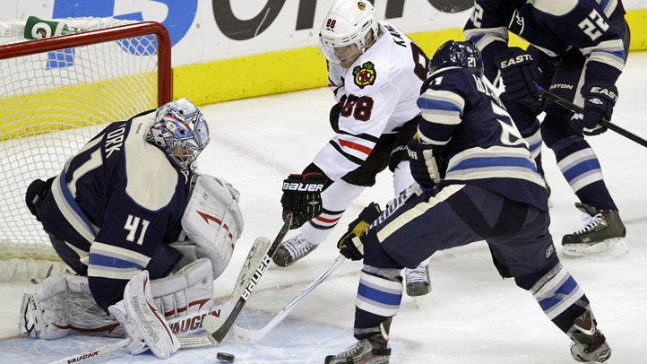 Blackhawks Blue Jackets Hockey