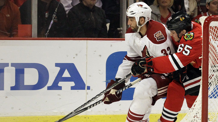 Coyotes Blackhawks Hockey