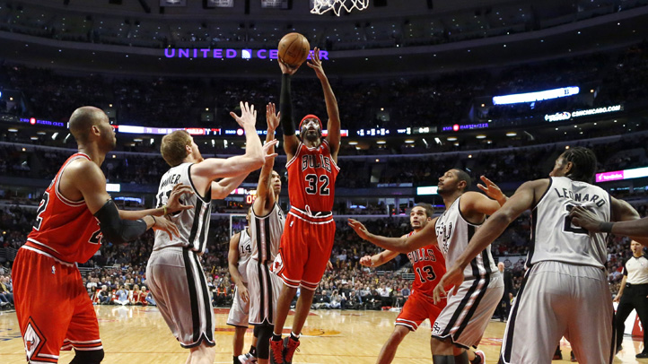 Spurs Bulls Basketball