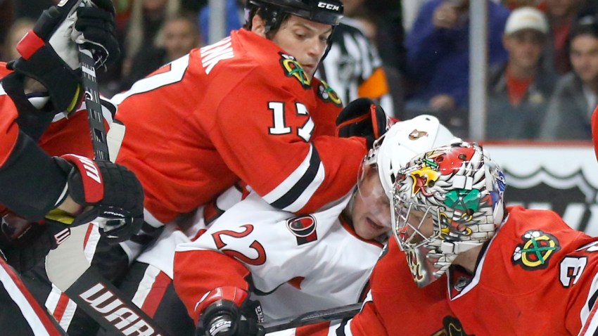 Senators Blackhawks Hockey