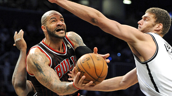 APTOPIX Bulls Nets Basketball