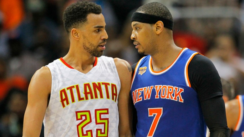 Knicks Hawks Basketball