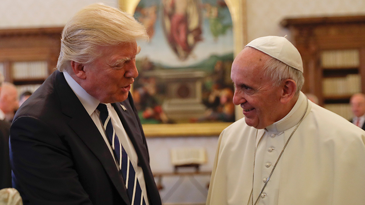 ‘We Can Use Peace’: Trump Meets Pope Francis at Vatican – NBC Chicago