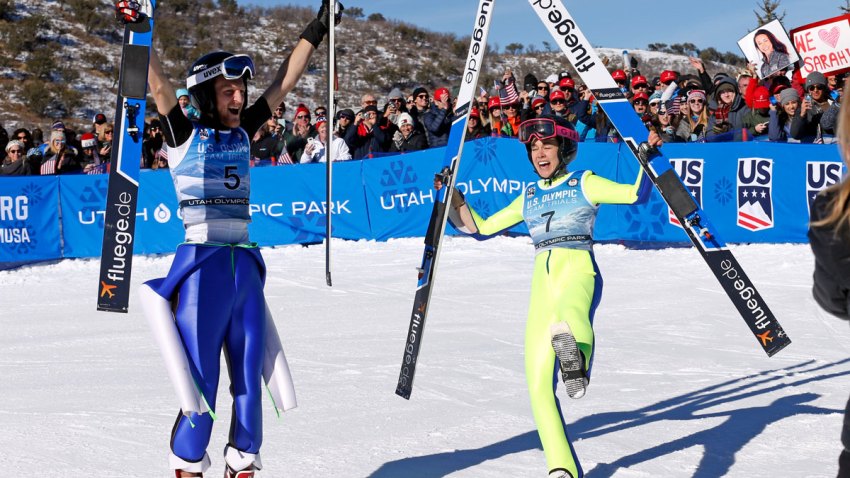 US Ski Jumping Trials Skiing