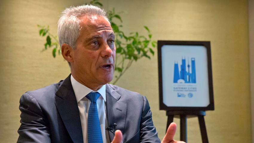 China US Tariffs Chicago Mayor