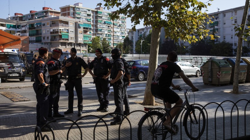 Spain Suspect Shot