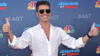 Simon Cowell attends "America's Got Talent" season 15 red carpet at the Pasadena Civic Auditorium on Wednesday, March 4, 2020, in Pasadena, Calif.