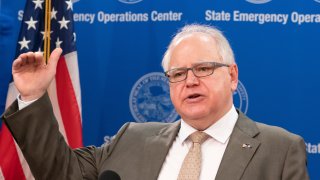 File photo - Minnesota Gov. Tim Walz at a news conference on May 20, 2020.