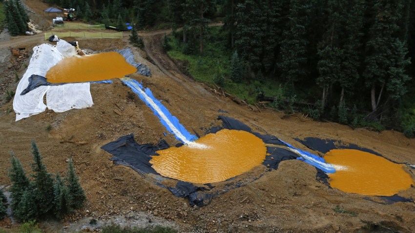 Mine Waste Leak