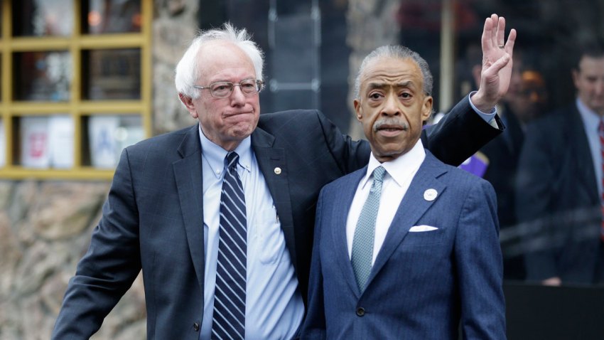 DEM 2016 Sanders Sharpton