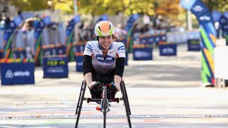 Talented American Trio Get Top Billing in Women's Wheelchair Race
