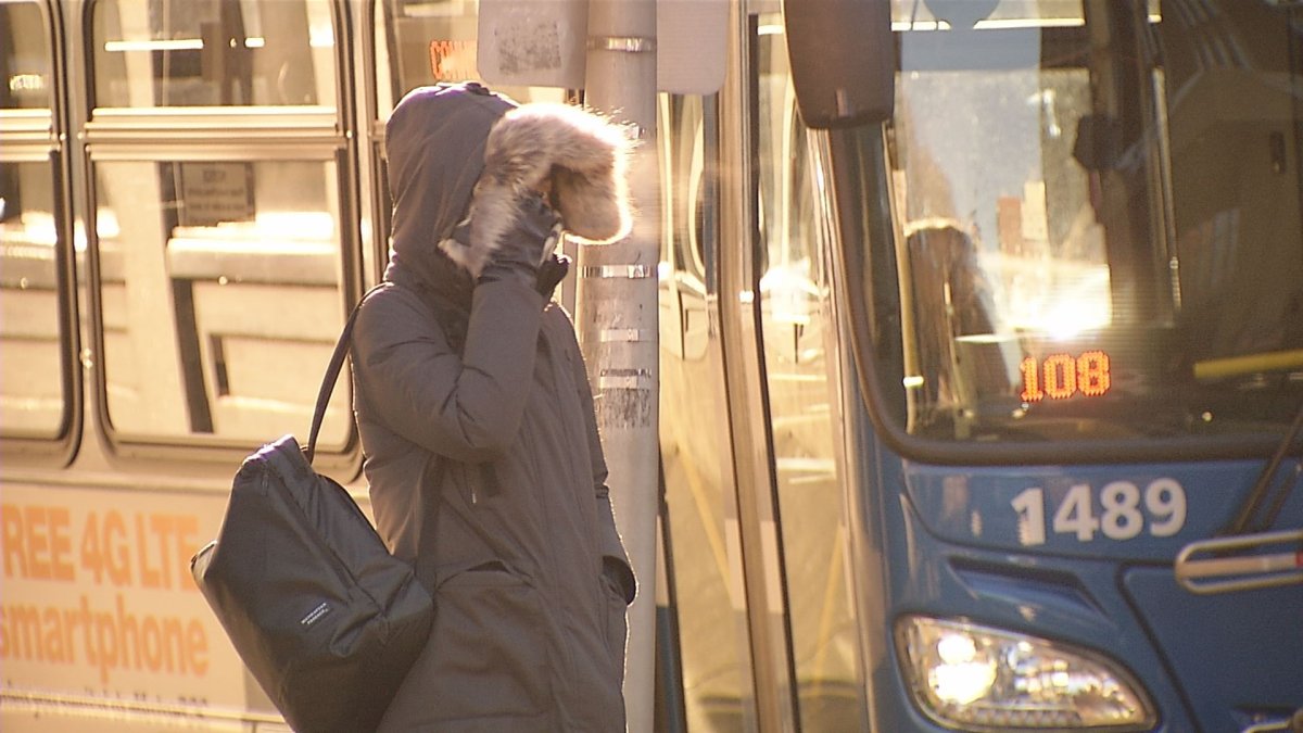 Below-zero wind chills moved into the Chicago area on Saturday morning, beginning a stretch of dangerous cold.