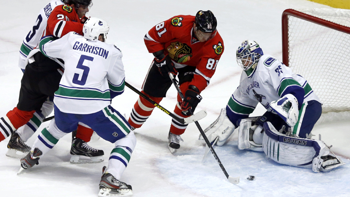 Canucks Blackhawks Hockey