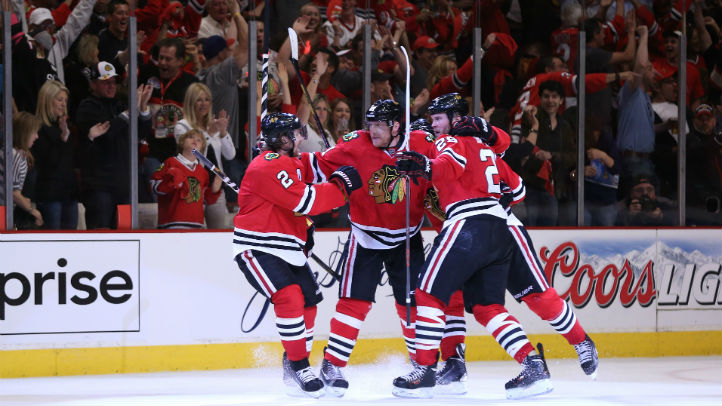 Blackhawks Game 1 Win