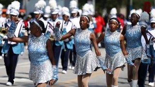 The Bud Billiken Parade features hundreds of various talent teams from across the United States.