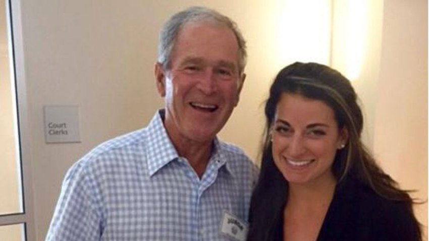 George W. Bush Reports for Jury Duty in Dallas