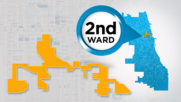 Chicago 2nd Ward Map