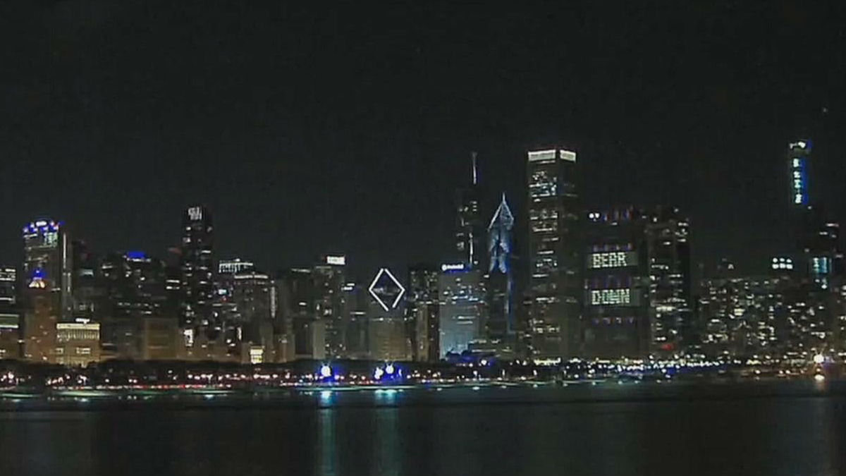 Chicago Bears Night Light