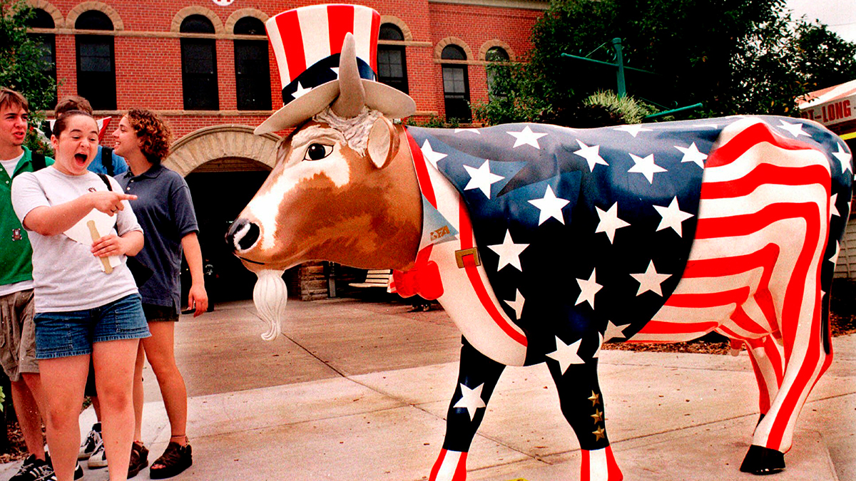 Iconic Fiberglass Cows Returning to Chicago NBC Chicago