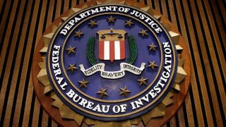 A file photo of the FBI logo.
