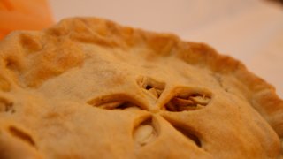FIG Catering will sell their classic apple pie slices for about $5, and will also have caramel apples, hot cider, and vegan pumpkin and apple pies.