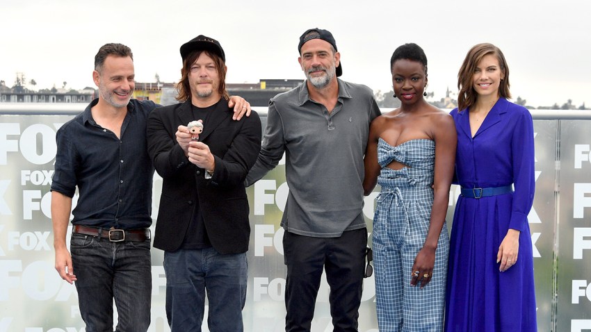 "The Walking Dead" Crew Gets Together