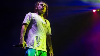 Tekashi 6ix9ine performs in concert at Hovet on Sept. 19, 2018, in Stockholm, Sweden.