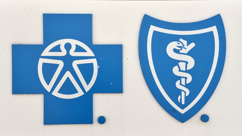 The logo of Blue Cross  Blue Shield.