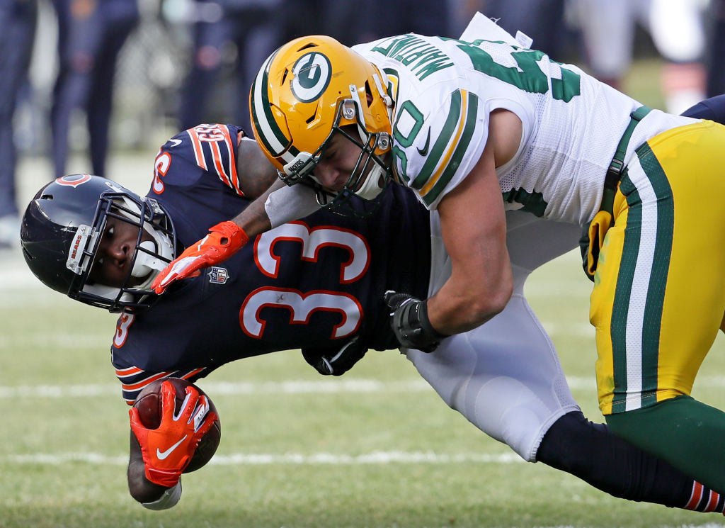 Bears Clinch NFC North with 24-17 Victory over Packers