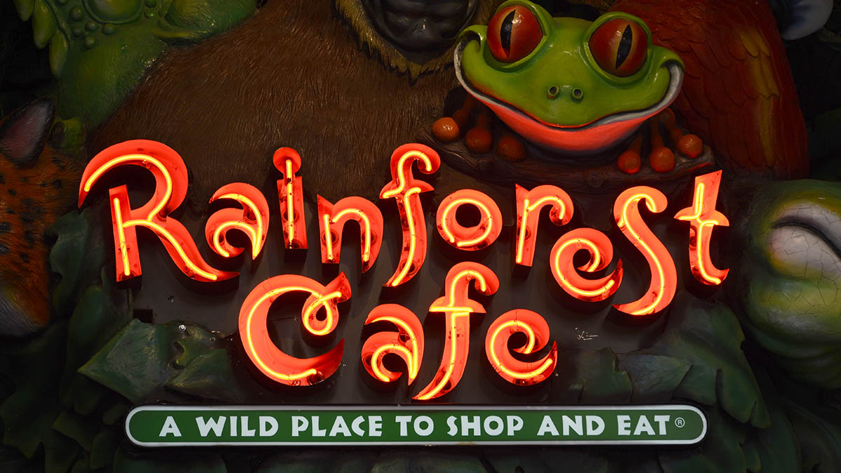 Woodfield Rainforest Cafe closing. Chicago's open, for now.