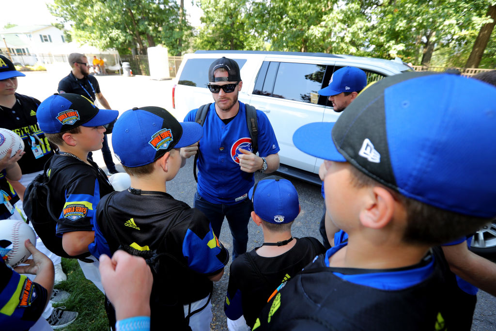 Cubs defeat Pirates in Little League Classic