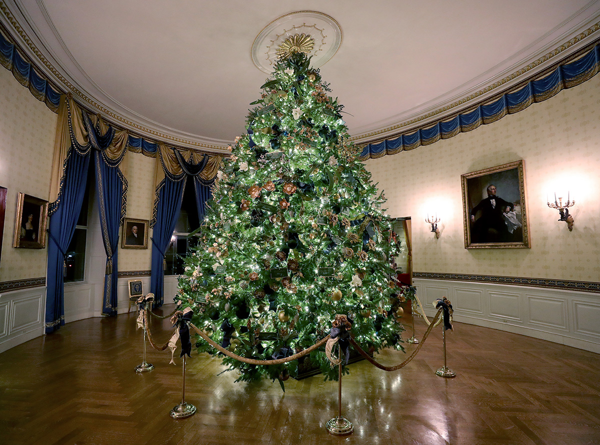 White House Christmas Trees Through the Years NBC Chicago